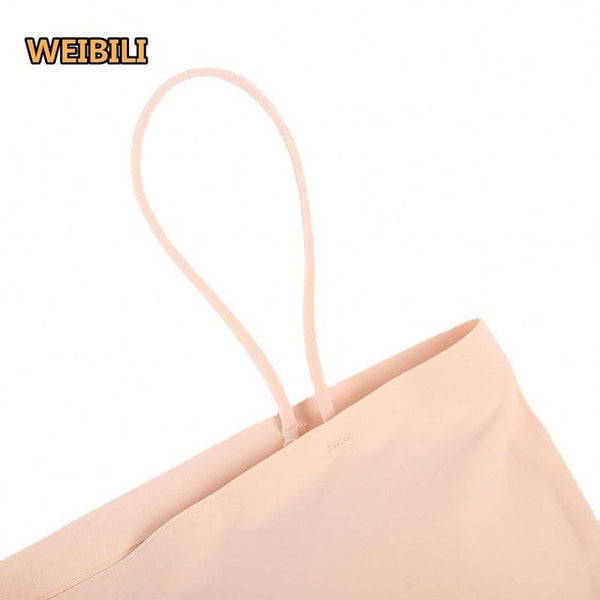 Summer's New Versatile Ice Silk Seamless Beauty Back Wrapped Chest Bra Vest Student Underwear Girl Tube Top