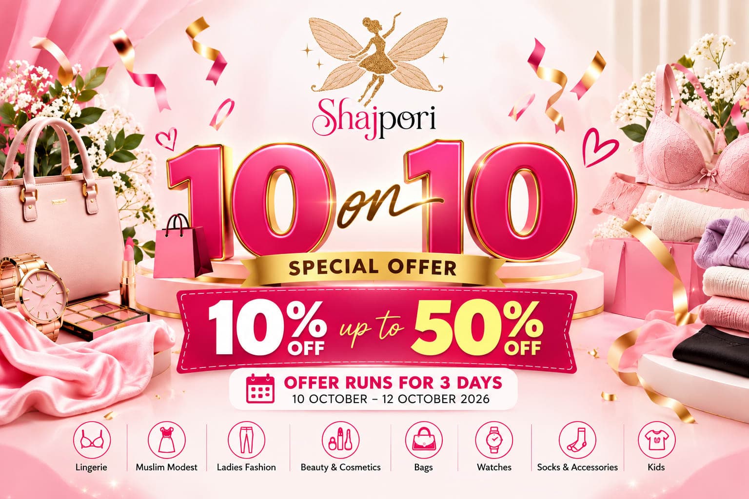 eCommerce Product Banner Background