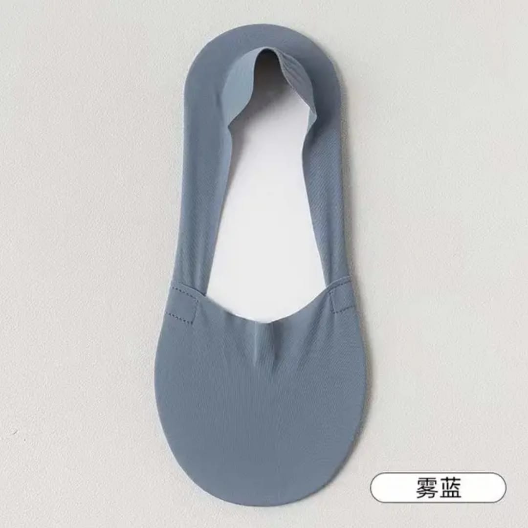 No Show Invisible Socks with Anti-Slip Grip – For Women & Men, Ideal for Loafers & Shoes