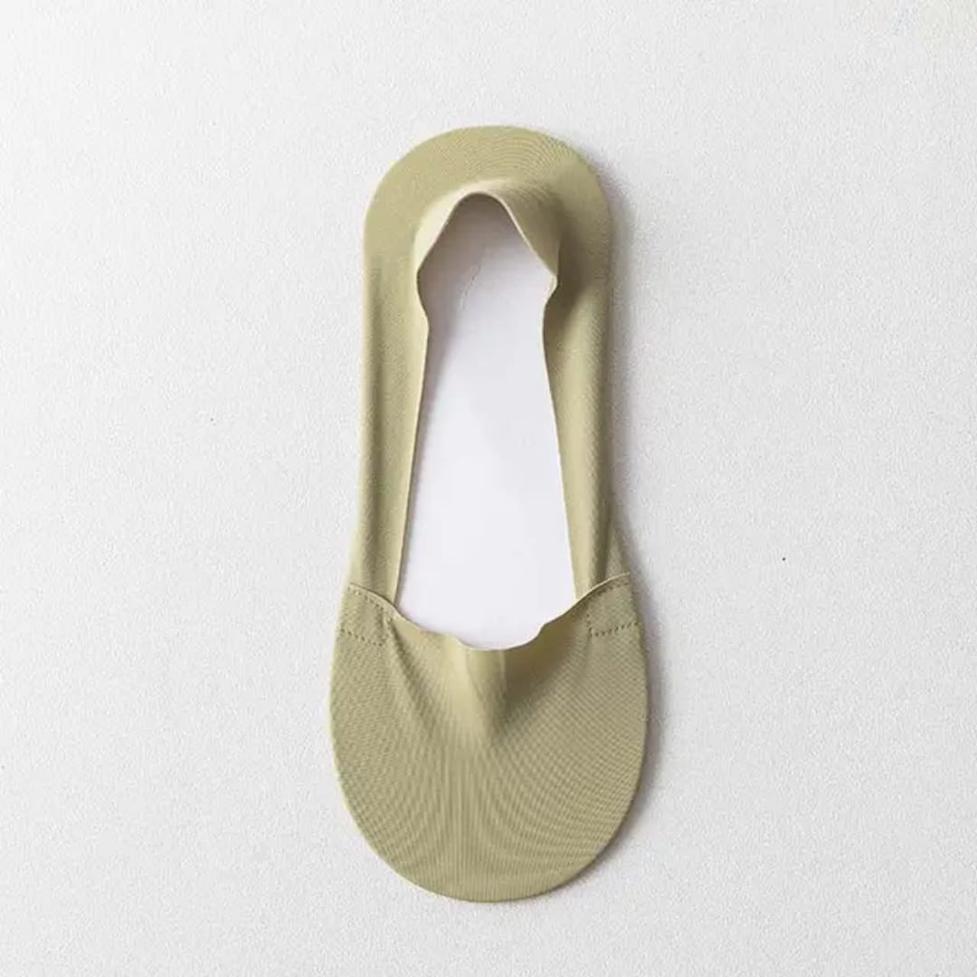 No Show Invisible Socks with Anti-Slip Grip – For Women & Men, Ideal for Loafers & Shoes