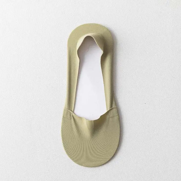 No Show Invisible Socks with Anti-Slip Grip – For Women & Men, Ideal for Loafers & Shoes