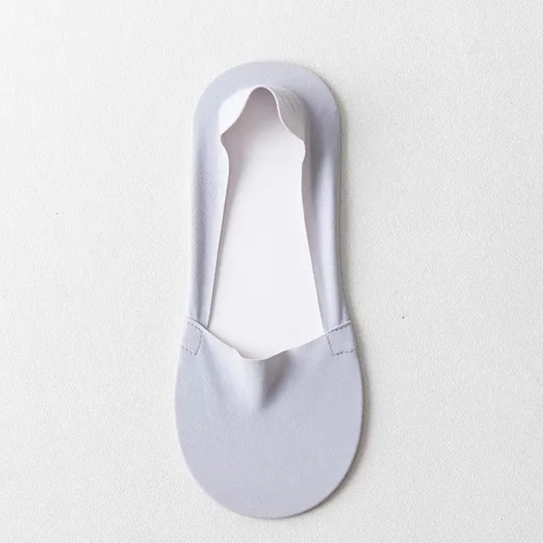 No Show Invisible Socks with Anti-Slip Grip – For Women & Men, Ideal for Loafers & Shoes
