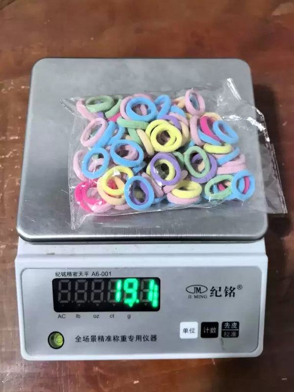 100 PCS Baby Girl Elastic Hair Bands